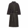 Saunamantel Rento Kenno, must/hall, S/M