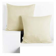 Dekoratiivne padjapüür DecoKing Amber Beige, 40 x 40 cm, beež, 2 tk