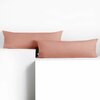 Dekoratiivne padjapüür DecoKing Amber 40 x 200 cm, oranž, 2 tk