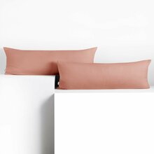Dekoratiivne padjapüür DecoKing Amber 40 x 200 cm, oranž, 2 tk