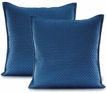 Dekoratiivpadjapüür Ameliahome Carmen 45 x 45 cm, tumesinine, 2 tk