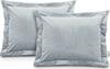Dekoratiivpadjapüür Ameliahome Velvet 50 x 70 cm, hõbe, 2 tk