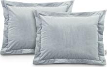 Dekoratiivpadjapüür Ameliahome Velvet 50 x 70 cm, hõbe, 2 tk
