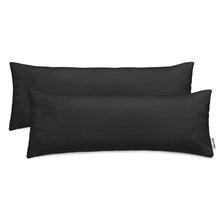 Dekoratiivpadjapüür DecoKing Amber 40 x 145 cm, must, 2 tk