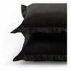 Dekoratiivpadjapüür Ameliahome Velvet 50 x 70 cm, must, 2 tk