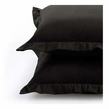 Dekoratiivpadjapüür Ameliahome Velvet 50 x 70 cm, must, 2 tk