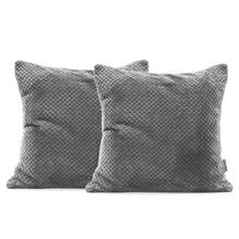 Dekoratiivne padjapüür Decoking Henry 45 x 45 cm, hall, 2 tk