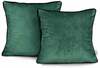 Dekoratiivpadjapüür Ameliahome Velve 45 x 45 cm, roheline, 2 tk