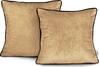 Dekoratiivpadjapüür Ameliahome Velvet 45 x 45 cm, sinepikollane