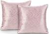 Dekoratiivpadjapüür Ameliahome Blackout Navia 45 x 45 cm, roosa, 2 tk