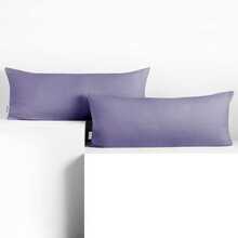 Padjapüür DecoKing Amber 40 x 120 cm, lilla, 2 tk