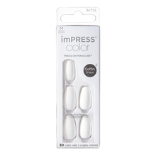 Isekleepuvad kunstküüned Kiss ImPRESS Color MC Frosting, 30 tk