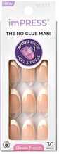 Isekleepuvad küüned KISS ImPRESS Nails Everlasting, 30 tk