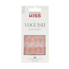 Kunstküüned Kiss Voguish Fantasy French M, roosa, 28 tk