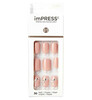 Isekleepuvad küüned Kiss ImPRESS Nails Crystal Blossom, 30 tk