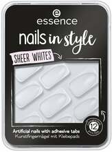 Kunstküüned Essence Nails In Style 11-Sheer Whites, 12 tk
