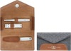 Maniküüri ja pediküüri komplekt Zwilling Twinox 97698-005-0, hall vildist ümbris, 3 osa
