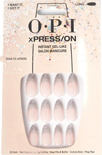 Kunstküüned OPI xPRESS/ON I Want It, I Got It, 30 tk