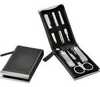 Maniküüri tööriistade komplekt Three Seven 777 Black, 6 tk