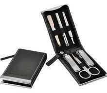 Maniküüri tööriistade komplekt Three Seven 777 Black, 6 tk