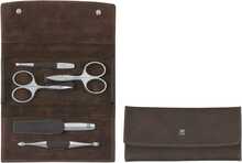 Maniküüri ja pediküüri komplekt Zwilling Twinox, pruun, 5 tk