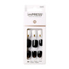 Kunstküüned Kiss imPRESS Nails Midnight Drive, 30 tk