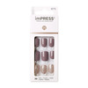 Isekleepuvad küüned Kiss My Face ImPRESS Nails Flawless, 30 tk