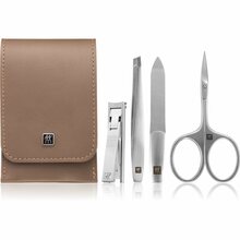 Maniküüri/pediküüri komplekt Zwilling Twinox Taupe, 4 tk