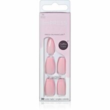 Kunstküüned Kiss imPRESS Color MC Pink Dream, 30 tk, M suurus