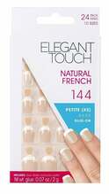 Kunstküüned Elegant Touch Natural French Bare 144 XS, 24 tk