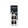 Kunstküüned Kiss ImPRESS Color MC All Black, 30 tk