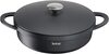Serveerimispann Tefal Trattoria E21872, 28 cm, alumiinium, must, kaanega