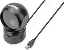 Vöötkoodilugeja Digitus DA-81005, 2D Desktop USB, must
