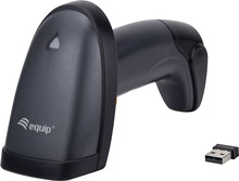 Vöötkoodilugeja Equip 351029, juhtmevaba 2D, Dual Mode, must