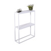 Konsoollaud ADRK Furniture Mason, 20 x 60 x 80 cm, valge