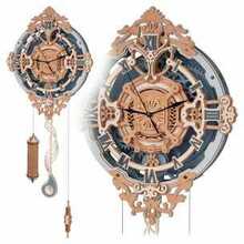 Seinakell Robotime Romantic Note, 3D puidust mehhaaniline konstruktor