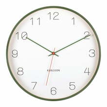Seinakell Karlsson Joy KA5926GR, 40 cm, roheline/valge