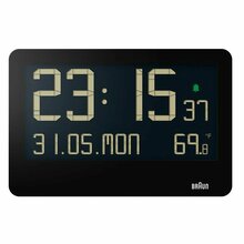 Digitaalne seina-/lauakell Braun BC14B, must
