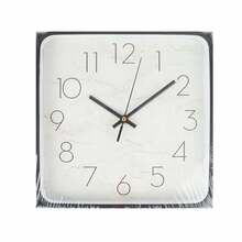 Seinakell Home4you Henry, 25x25 cm, valge/must