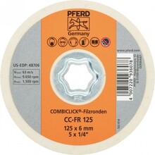 Poleerimisketas Pferd CC-FR 125, 125 mm