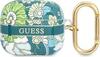 Ümbris Guess GUA3HHFLN AirPods 3, roheline, Flower Strap Collection