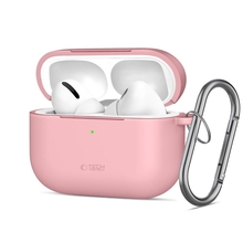Kõrvaklappide ümbris Tech-Protect Silicone Hook Apple AirPods Pro 3, roosa, 333127