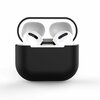 Kõrvaklappide ümbris Hurtel AirPods 2/1 silikoonist pehme, must (Case C)