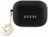 Kõrvaklappide ümbris Guess GUAP2PGEHCDK Apple AirPods Pro 2, must, Fixed Glitter Heart Diamond Charm
