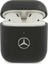 Kõrvaklappide ümbris Mercedes MEA2CSLBK Electronic Line Apple AirPods 1/2, must