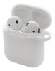 Korpus DELTACO AirPods MCASE-AIRPS002, silikoon, valge
