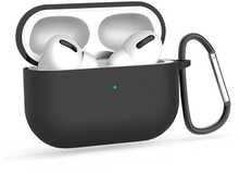Kõrvaklappide ümbris Tech-Protect Icon Hook Apple AirPods Pro 1/2, must