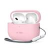 Kõrvaklappide ümbris Tech-Protect Apple AirPods Pro 1/2, silikoon, roosa