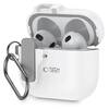 Kõrvaklappide ümbris Tech-Protect Slim Hook Apple AirPods 4, valge