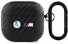 Kõrvaklappide ümbris BMW BMA4WMPUCA2 AirPods 4, must, Carbon Double Metal Logo